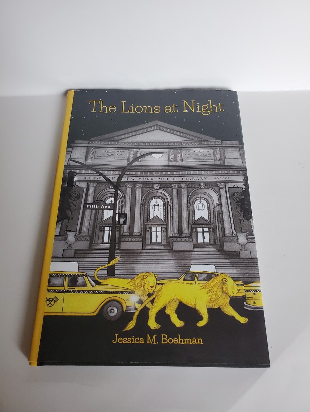 The Lions at Night — Jessica M. Boehman Hardcover Preowned